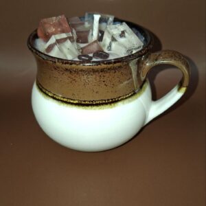 Cold latte macchiato