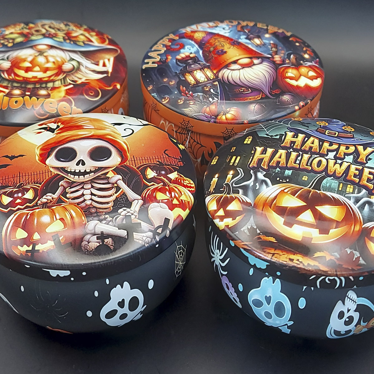 Halloween box 4 pcs front