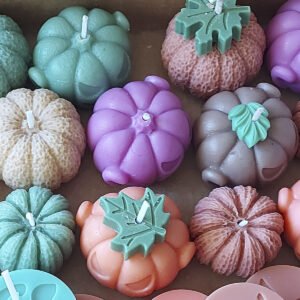 Pumpkins w scary face